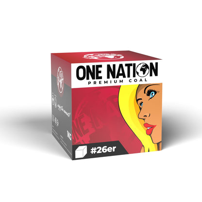 ONE NATION Premium Cubes #26er - Charcoal
